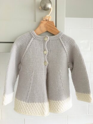 Possum Jacket in Debbie Bliss Baby Cashmerino BJ33