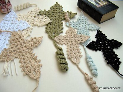 Easter Crochet Gift Cross Bookmark