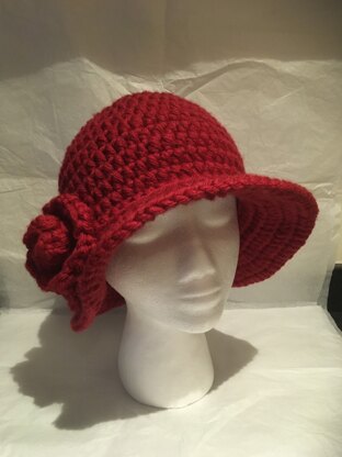 1920’S CLOCHE HAT - seamless Paintbox Super Chunky