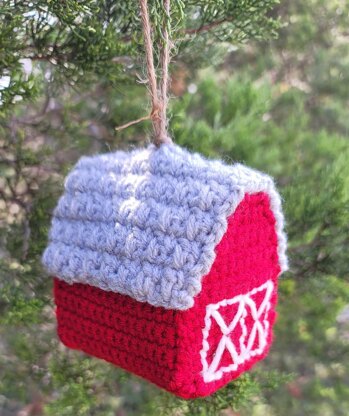 Little Red Barn Ornament