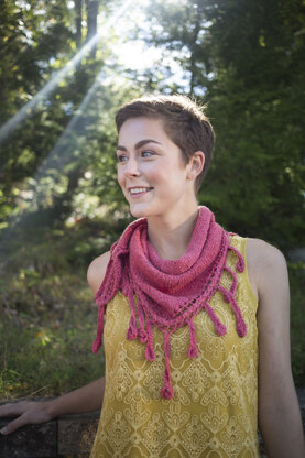 Canna Scarf in Berroco Maya - PDF340-3