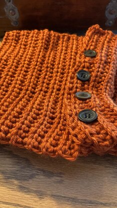 Classic Everyday Buttoned Cowl