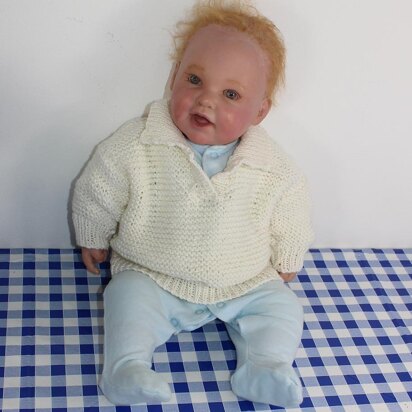 Baby Garter Stitch Sweater