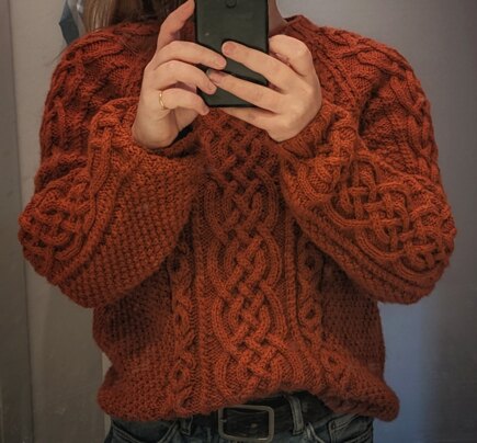 First knitted jumper #4