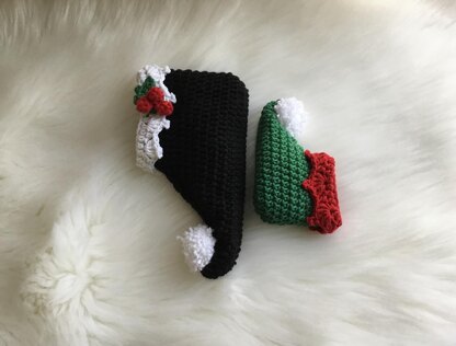 Elf Bootie & Hat Set N 336