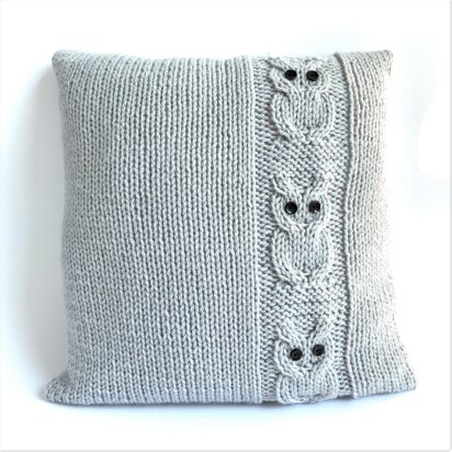 Family of Owls Cushion Cover