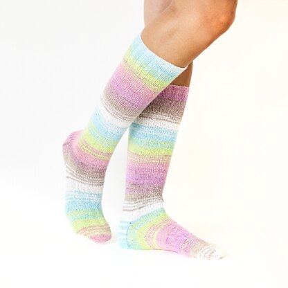 Socks Knitted in King Cole Summer 4ply, Footsie 4ply and Cotton Socks 4ply - 5902 - Leaflet