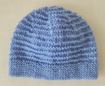 Trey - Baby’s 4ply ridge stitch beanie