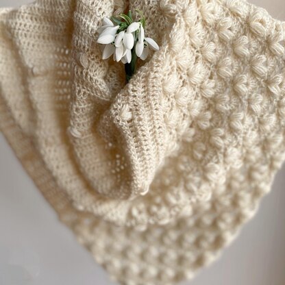 Snowdrop shawl