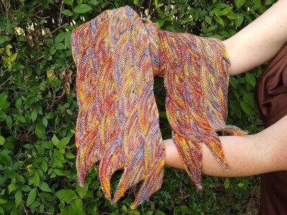 Reptile Scale Scarf