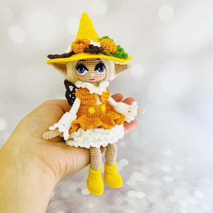 Amigurumi fairy Goldie