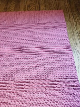 Raspberry Ridges Blanket