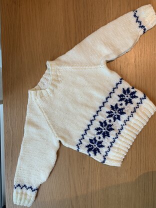 Baby winter jumper