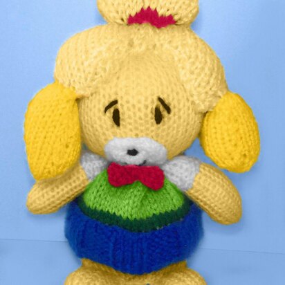 Isabelle (Animal Crossing) choc orange cover / toy