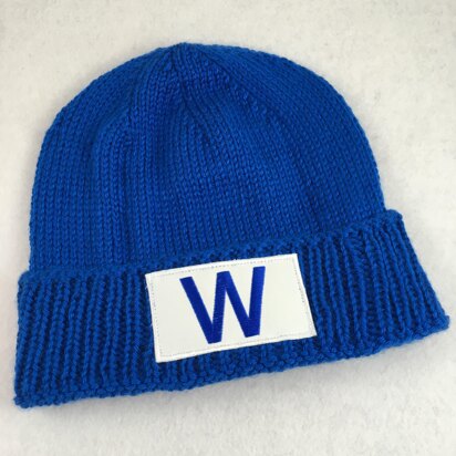 "W" Knit Hat