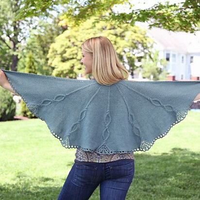 Valley Yarns 547 Chandelier Shawl