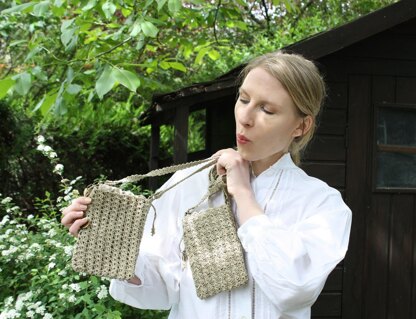 Hemp Twine Crossbody Bag