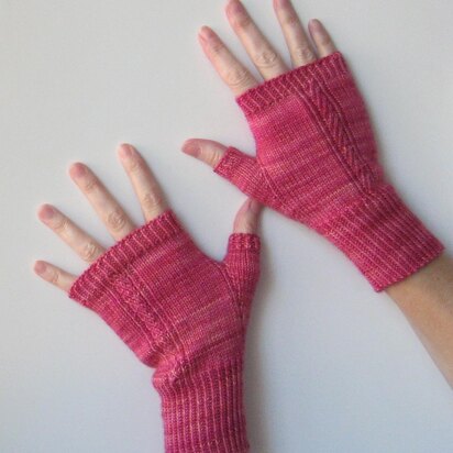 Moirai Fingerless Mitts