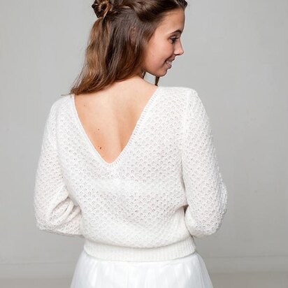 Lace sweater