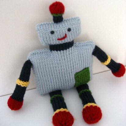 Robot Knit Amigurumi Pattern