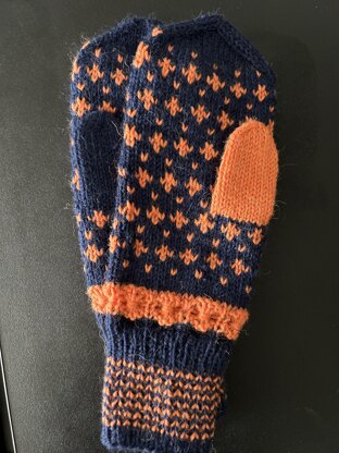 Flowers in Mittens