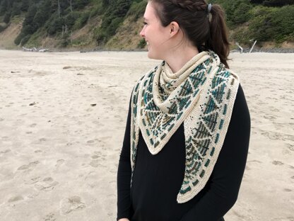 Neahkahnie Mountain Shawl