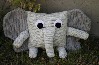 Little Pillow Pals - 9 of 12 - Elephant