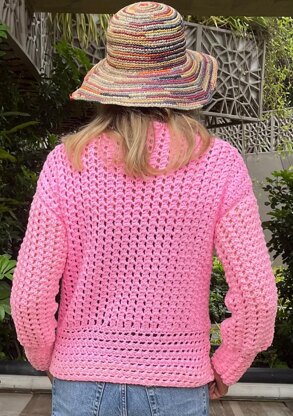 Tickled Pink Sweater