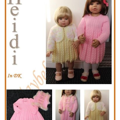 Heidi dress - knitting pattern