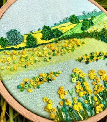 Rowandean Fields of Gold Embroidery Kit