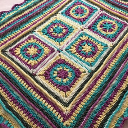 Petals and Ridges Blanket