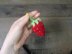 Strawberry keyring