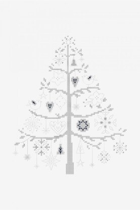 DMC Scandinavian Fir Tree - PAT1425 - Downloadable PDF