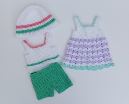 18in doll summer outfits