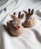 Sleepy Reindeer Baby Booties