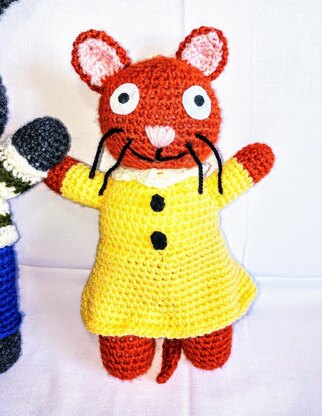 Pip and Posy amigurumi