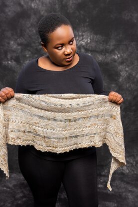 Sandcastles Shawl