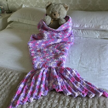 Mermaid snuggle sack