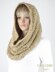 Elaine Crochet Snood Scarf #808S