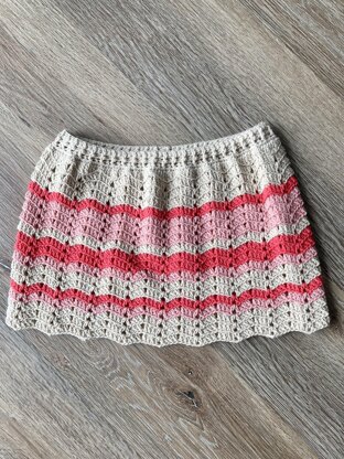 Girls Chevron Skirt