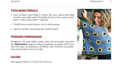 Adele crochet top cardigan