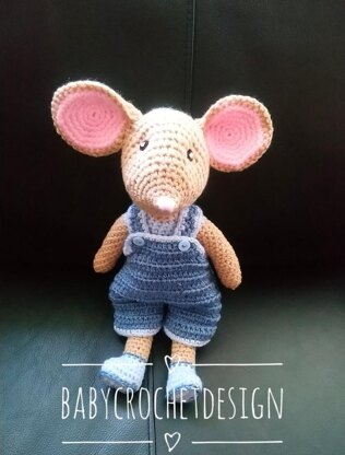 Marley and Molly Mouse Amigurumi