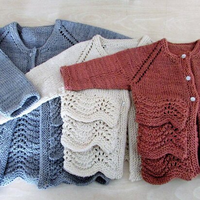 Flouncy Baby Cardigan