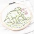 PopLush Dino-mite! Embroidery Kit - 5in