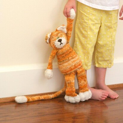 C is for Cat - knitting pattern