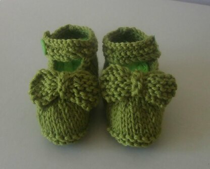 Bow Baby Shoes