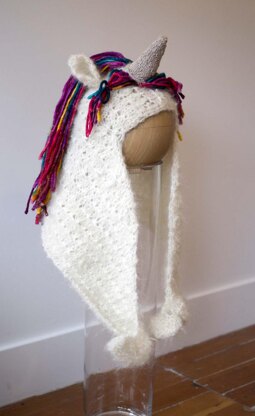 Unicorn Hooded Scarf