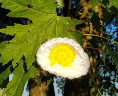 Crochet Egg Pin/Hair Clip and Keychain Pattern Bundle