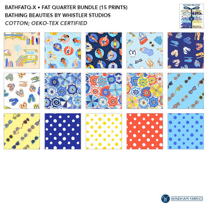 Windham Fabrics Bathing Beauties Fat Quarter