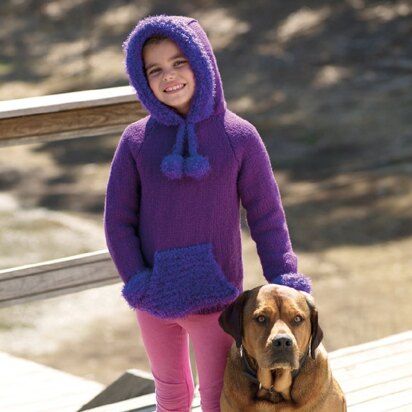 Hooded Sweater in Sirdar Supersoft Aran and Touch - 2469- Downloadable PDF